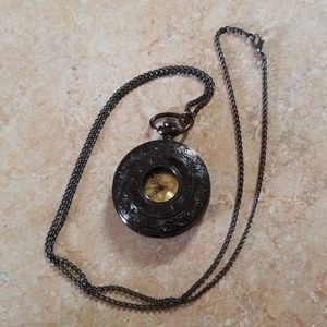 Pocket watch necklace